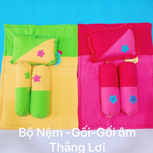 Bộ Nệm Gối KaRa Cho Trẻ Sơ Sinh