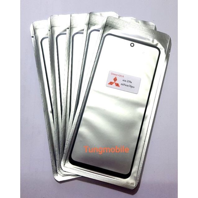 Kính liền keo Redmi Note 10 Pro
