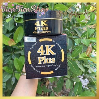 Kem Body Dưỡng Trắng 4K Plus Đỏ & Đen