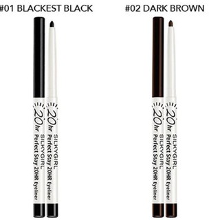 Chì Kẻ Viền Mắt Silky Girl Perfect Stay 20HR Eyeliner 0.28g