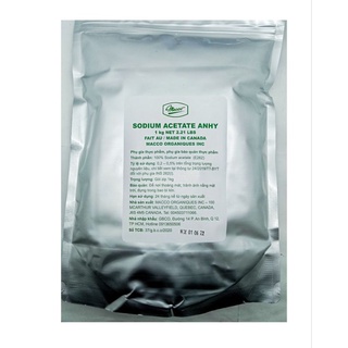 Phụ gia bảo quản quản thực phẩm sodium acetate