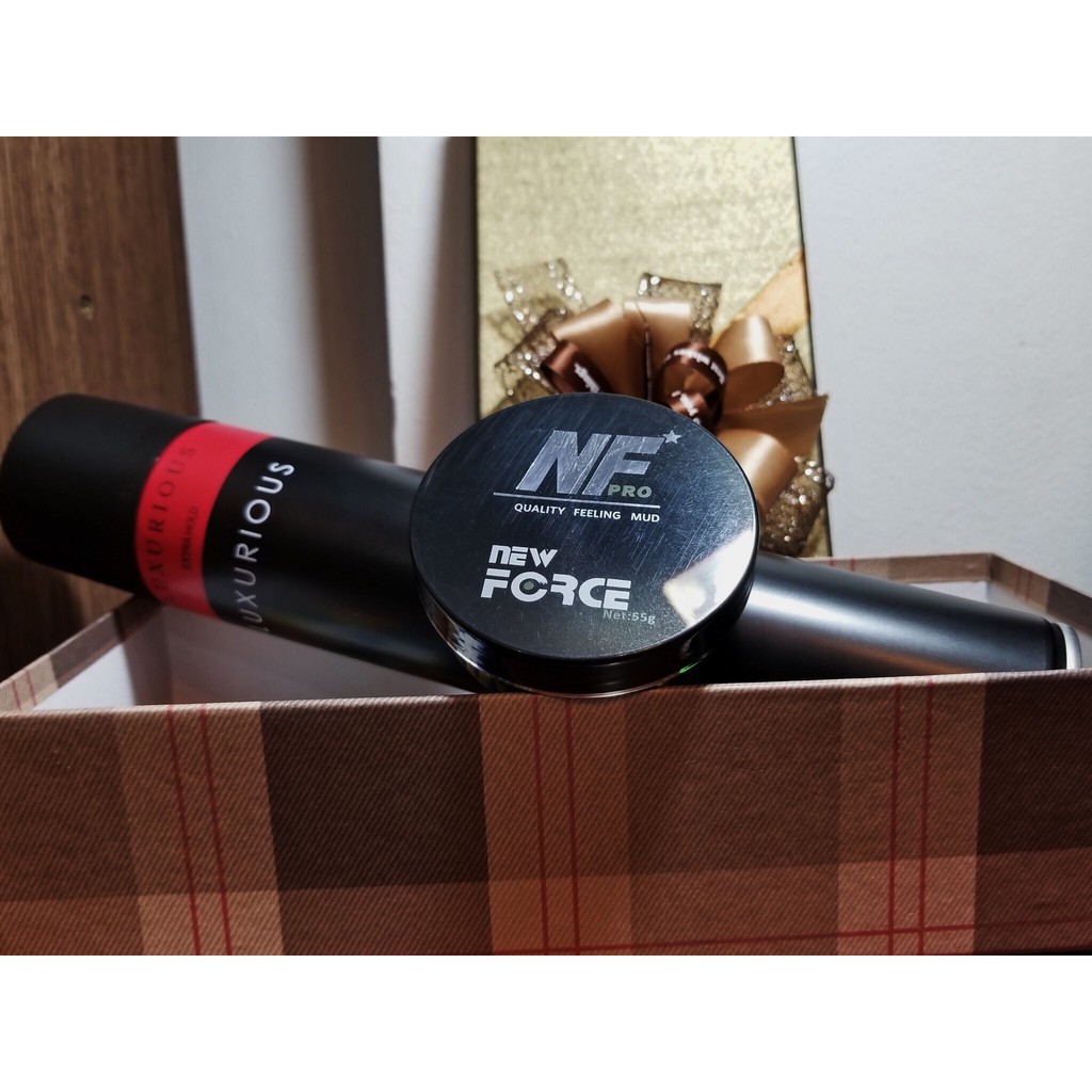 [FREE-SHIP] Combo GÔM SÁP VUỐT TÓC NewForce (Ảnh chụp bằng điện thoại)  Npro