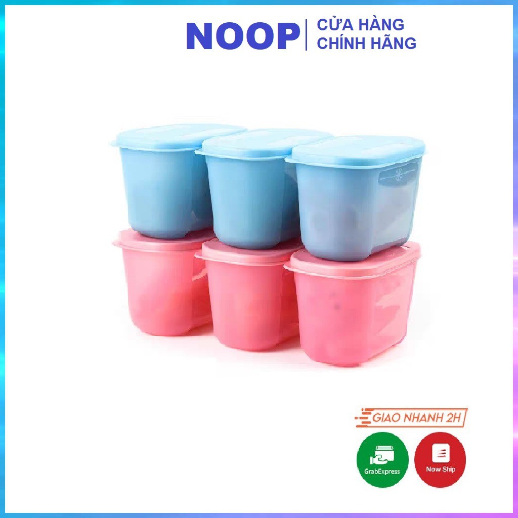 Hộp Đựng Thực Phẩm Tupperware Trữ Đông Trữ Mát Bộ 6 300ml Thiết Kế Thông Minh Tiết Kiệm Không Gian TU17