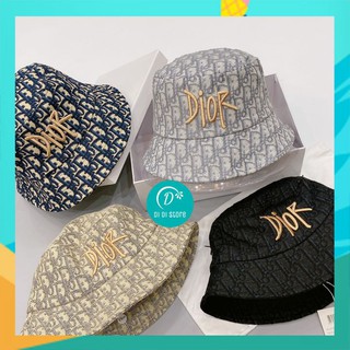 ✔️HÀNG CÓ SẴN✔️Mũ Bucket Unisex họa tiết DIOR nổi bật, phom chuẩn đẹp - Hàng Quảng Châu cao cấp