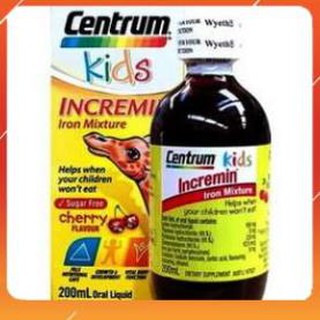 Siro Centrum Kids Incremin Iron Mixture Của Úc 200ml
