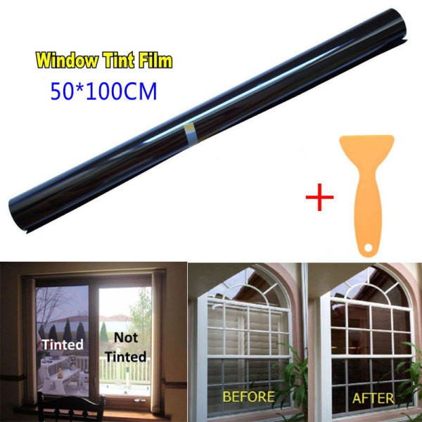 Cuộn phim dán kính xe hơi chống nắng 50cm * 3M 15 %