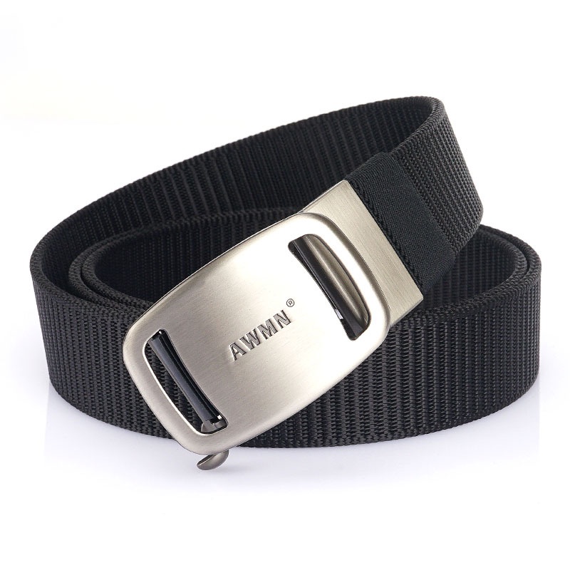 Thắt lưng 3.4cm khóa hợp kim thời trang cho nam
