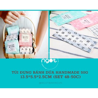 Túi đựng bánh dứa Handmade 50g - 13.5*5.5*2.5CM (SET 48-50C)