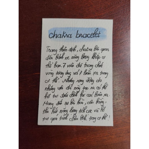 Vòng tay 7 luân xa chakra