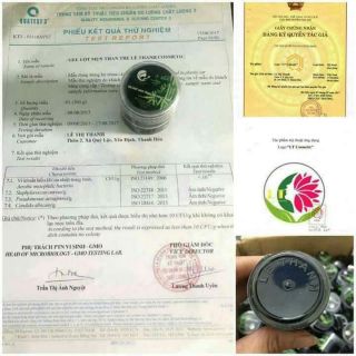 Gel lột mụn than hoạt tính lê thanh