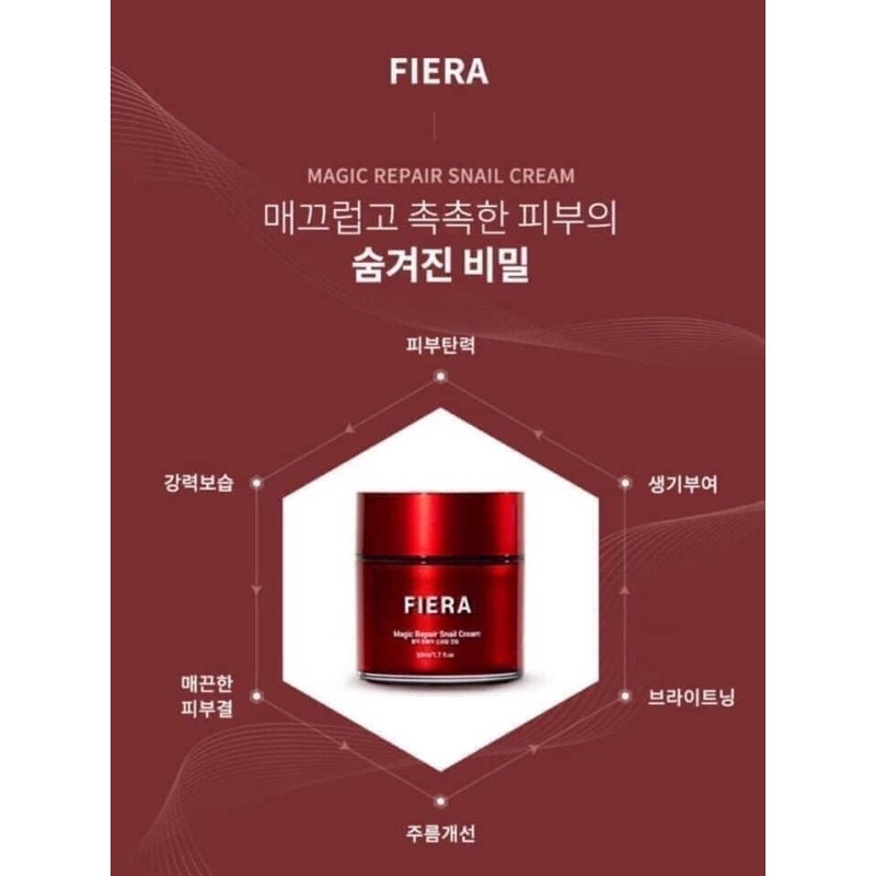 Kem Nám Trắng Da FIERA Chính Hãng