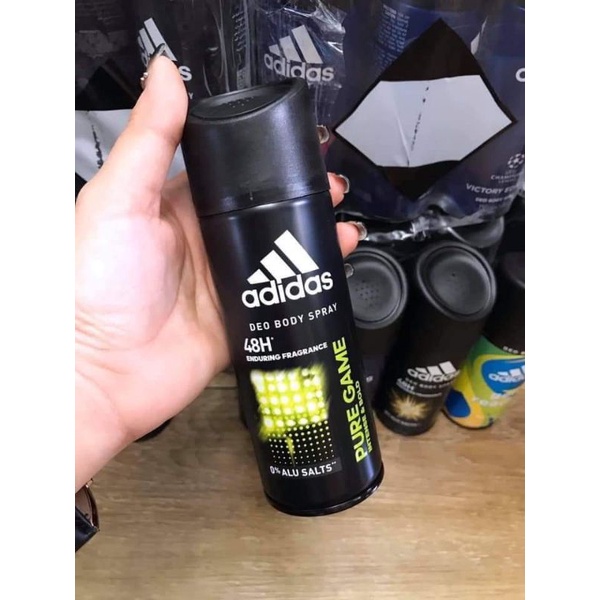 xịt khử mùi toàn thân adidas nam tính phong cách lịch lãm 150ml | Thế Giới Skin Care