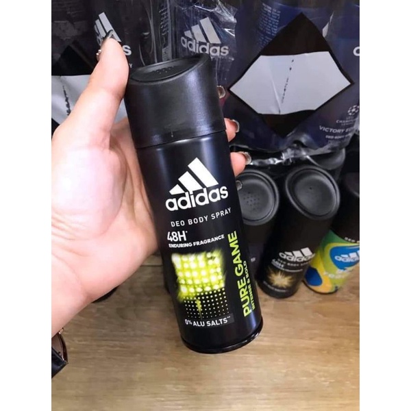 xịt khử mùi toàn thân adidas nam tính phong cách lịch lãm 150ml