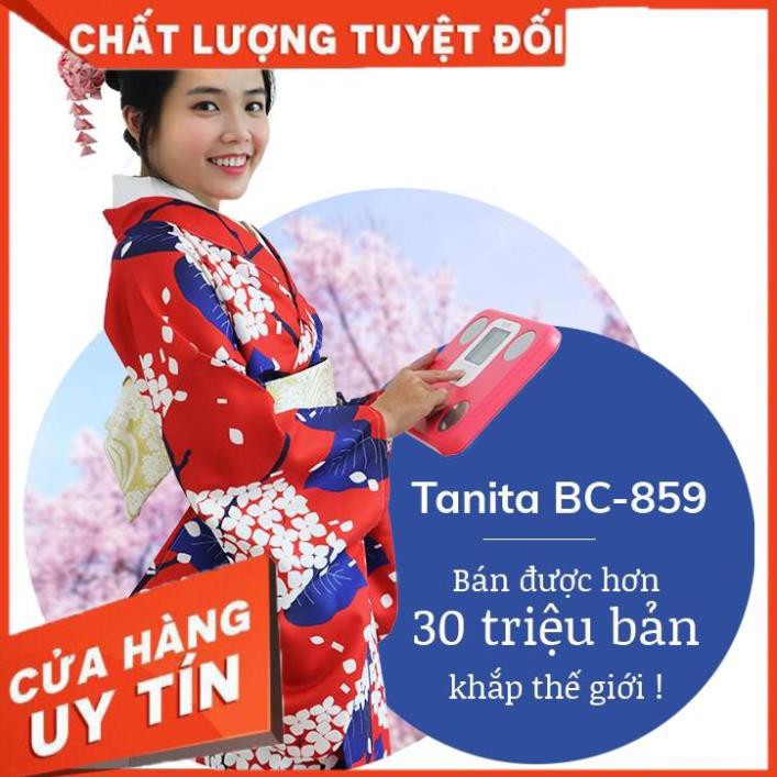 [Hàng Nhật nội địa] Cân sức khỏe và phân tích cơ thể Tanita BC859 - Nhật Bản (Chính hãng)