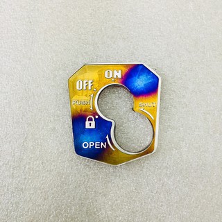 Combo miếng dán khoá Titan 3D và dán chảng ba cho Sonic