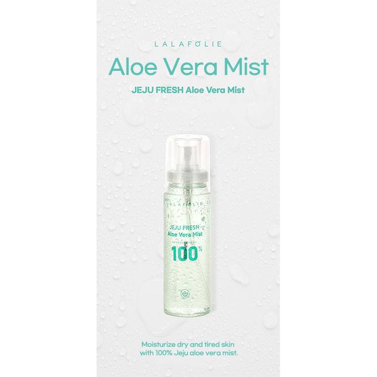 Xịt khoáng LALAFOLIE chiết xuất từ lô hội Jeju 100ml | BigBuy360 - bigbuy360.vn