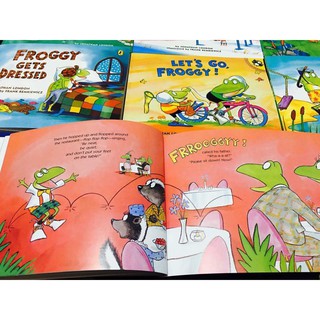 Bộ nhập Picture Puffins(Froggy series-10 books)