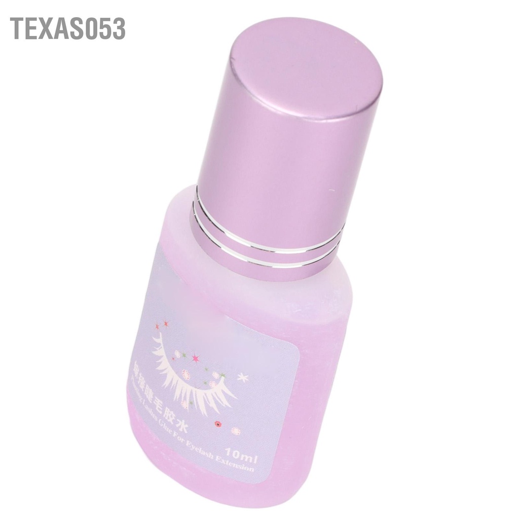 Texas053 Keo mở rộng lông mi 10ml Sấy nhanh 1 giây trong 70 ngày Kéo dài để nối