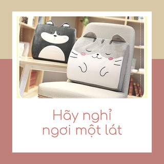 [HOT] Giúp Chống Cong Vẹo Cột Sống Giảm Đau Mỏi Lưng với Gối Tựa Lưng Cao Su Non cho Bàn Học Trẻ Em Văn Phòng Ghế Sofa