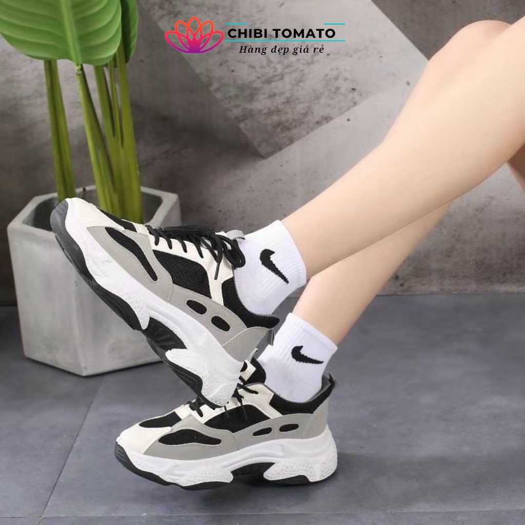Tất vớ nữ cổ cao cổ ngắn sét 5 đôi đen nike adidas T24, T25, T26