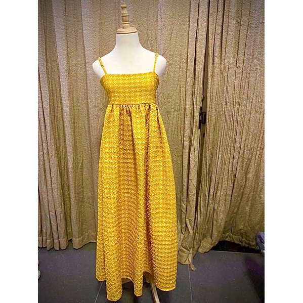 Đầm baby doll maxi 2 dây