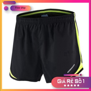 Quần chạy bộ nam arsuxeo basic, quần đùi short thể thao chạy bộ, tập gym...