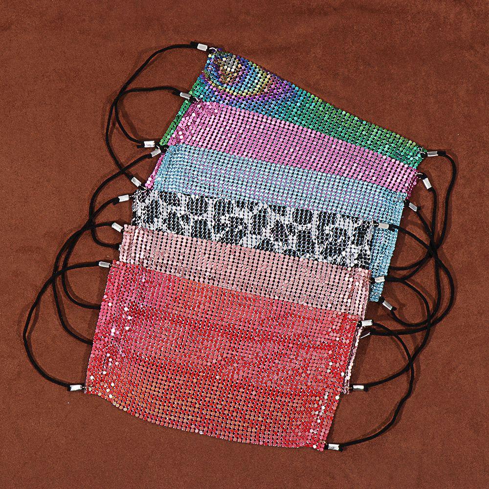 Túi Quà Tặng Họa Tiết Da Báo Đính Kim Sa Lấp Lánh