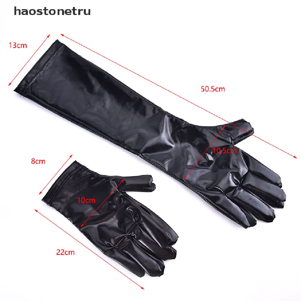 Găng tay khiêu vũ bằng da PU co giãn phong cách punk rock hip hop jazz disco