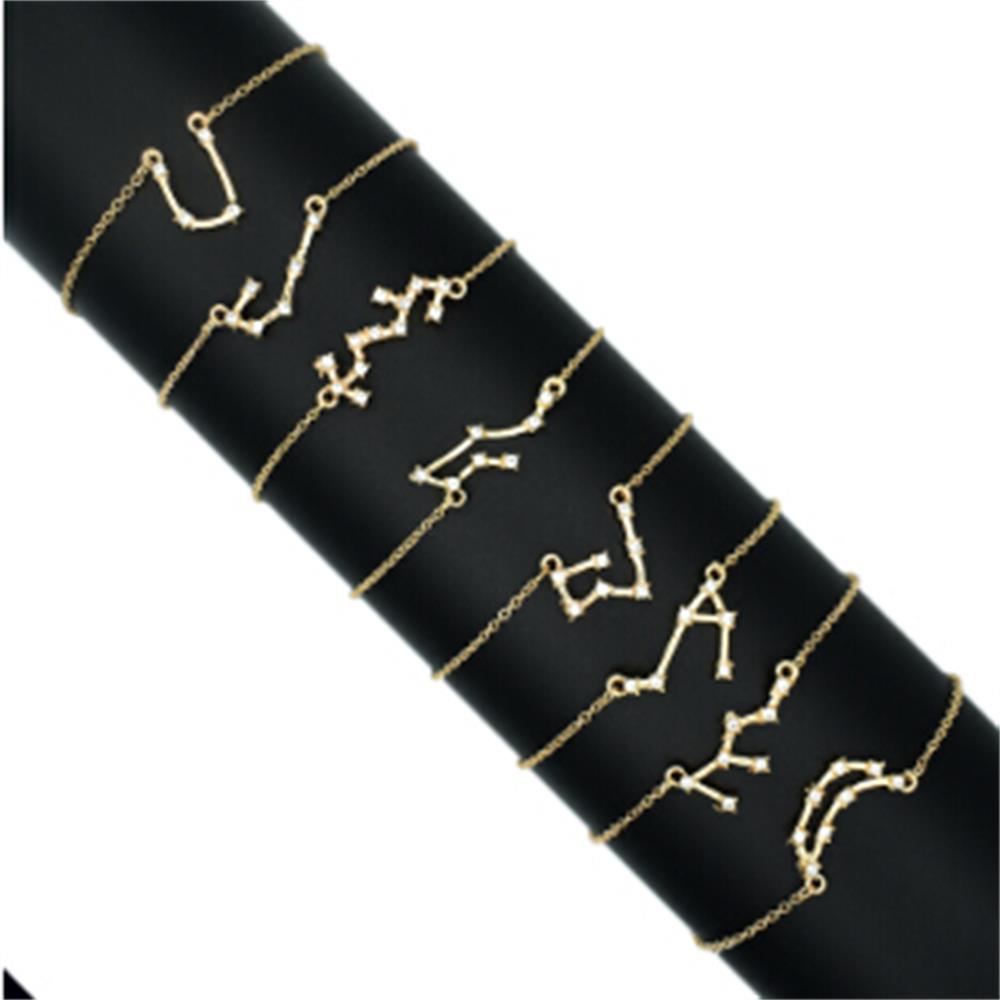 Lắc Chân Đính Đá Zirconia Nhiều Màu Sắc Hình Cung Hoàng Đạo Mới | BigBuy360 - bigbuy360.vn