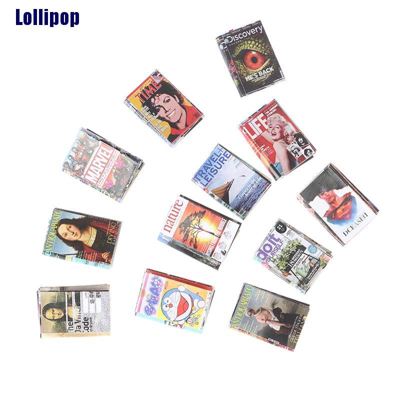 12 Mô hình truyện tranh dùng trang trí nhà búp bê độc đáo