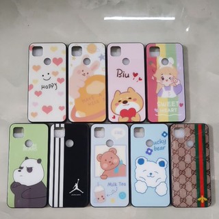 XIAOMI REDMI 9C - Ốp lưng nhựa kính cưỡnig lực in hình siêu cute