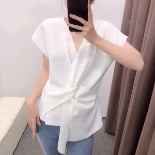 Ao tay hến xoắn vạt