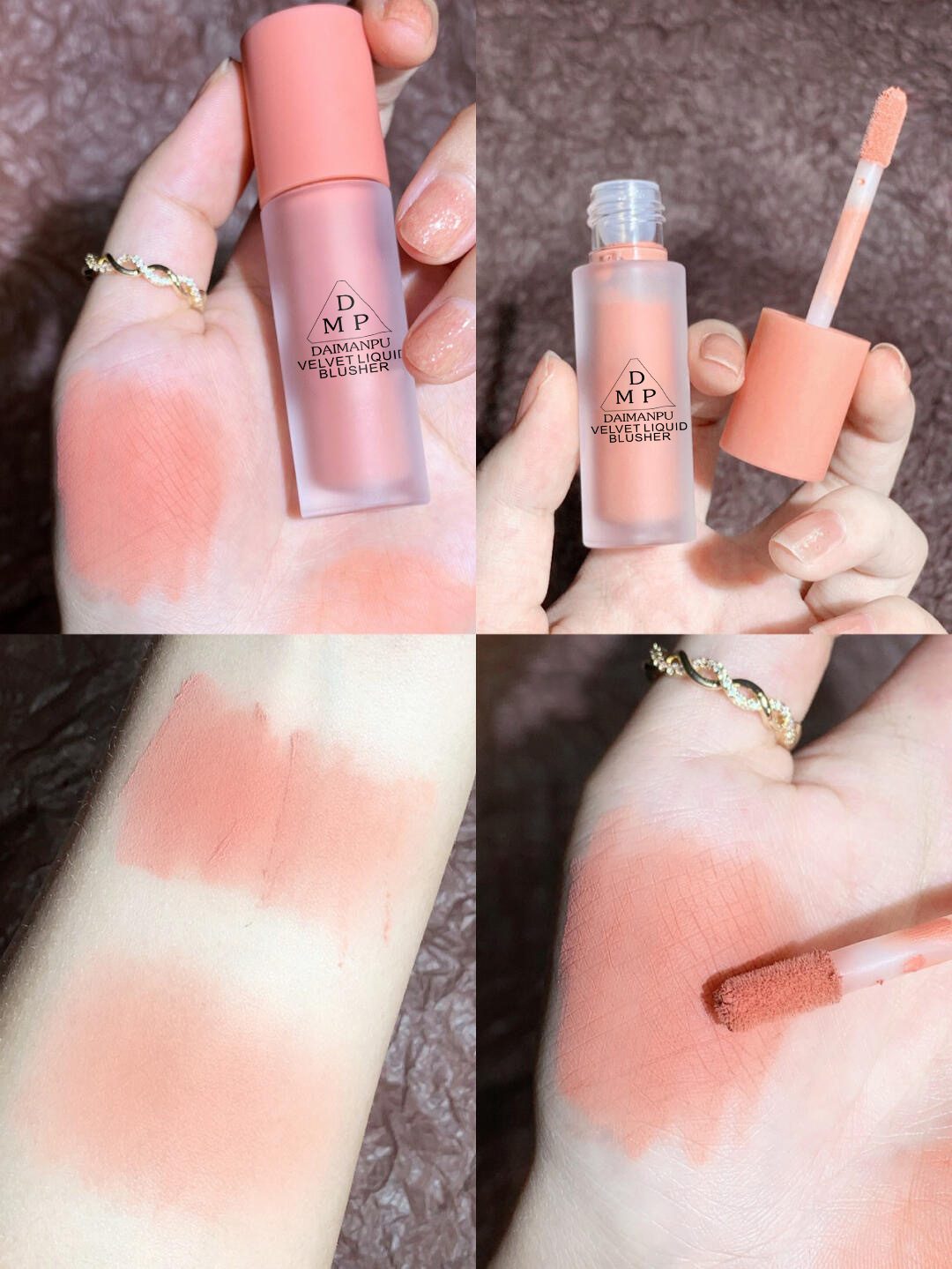 Phấn má hồng dạng lỏng DAIMANPU dưỡng ẩm làm sáng tăng cường tông màu da | BigBuy360 - bigbuy360.vn