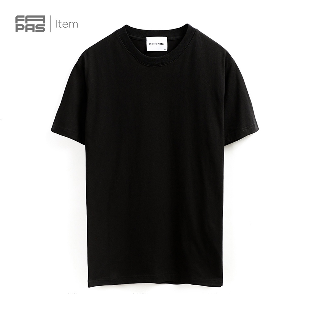 Áo Thun Nam Trơn SS2 Vải Cotton Dày Dặn Màu Sắc Trung Tính Đính Tag Da Xịn Form Rộng - FAPAS