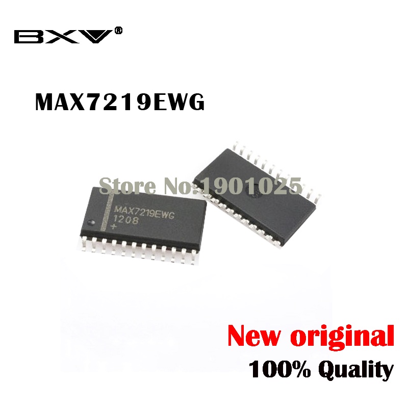 10 Cái / lốc MAX7219EWG SOP24 MAX7219 SOP 7219 SOP-24 Mới