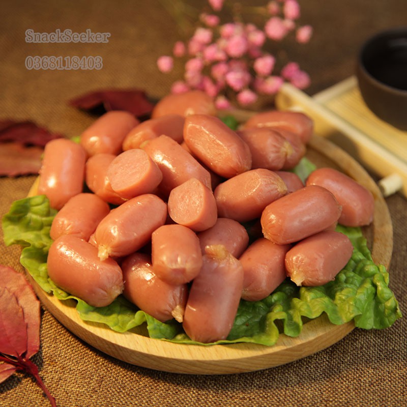 Xúc xích Đài Loan siêu ngon_ Xúc xích viên đạn _SNACK SEEKER_Đồ Ăn Vặt Trung Quốc | BigBuy360 - bigbuy360.vn