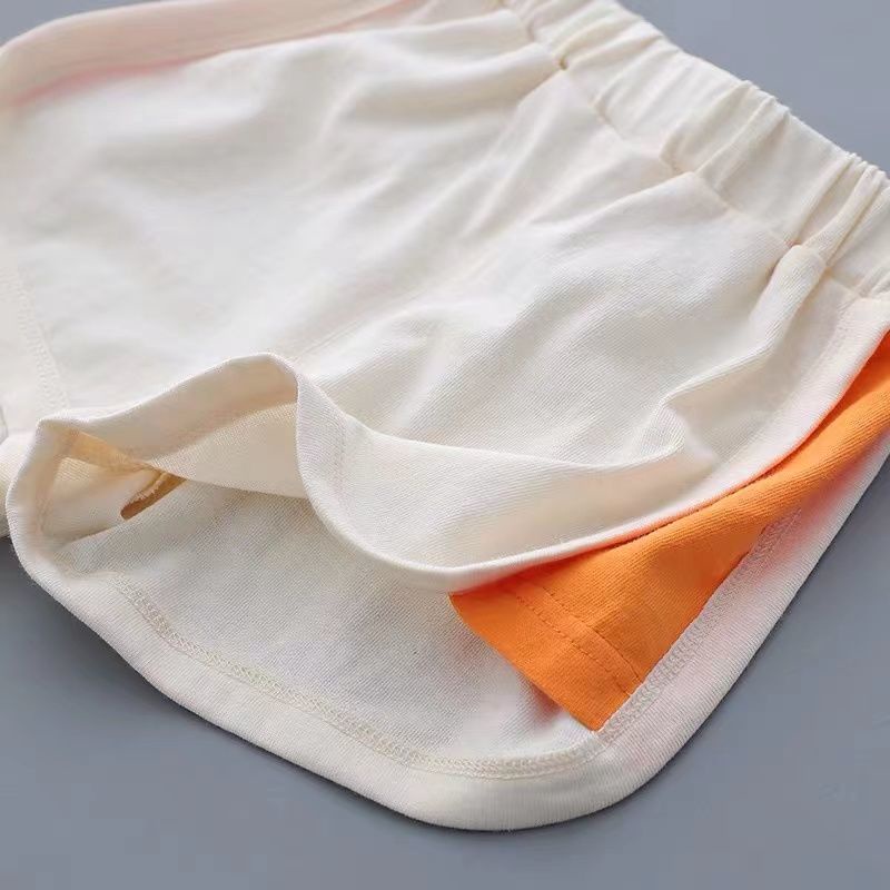 Bộ Áo Thun Ngắn Tay In Chữ + Quần Short Thể Thao Thời Trang Mùa Hè 2023 Mới Cho Bé Trai