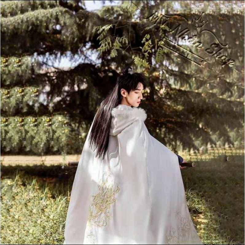 Áo choàng cổ trang mùa đông dành cho nam nữ