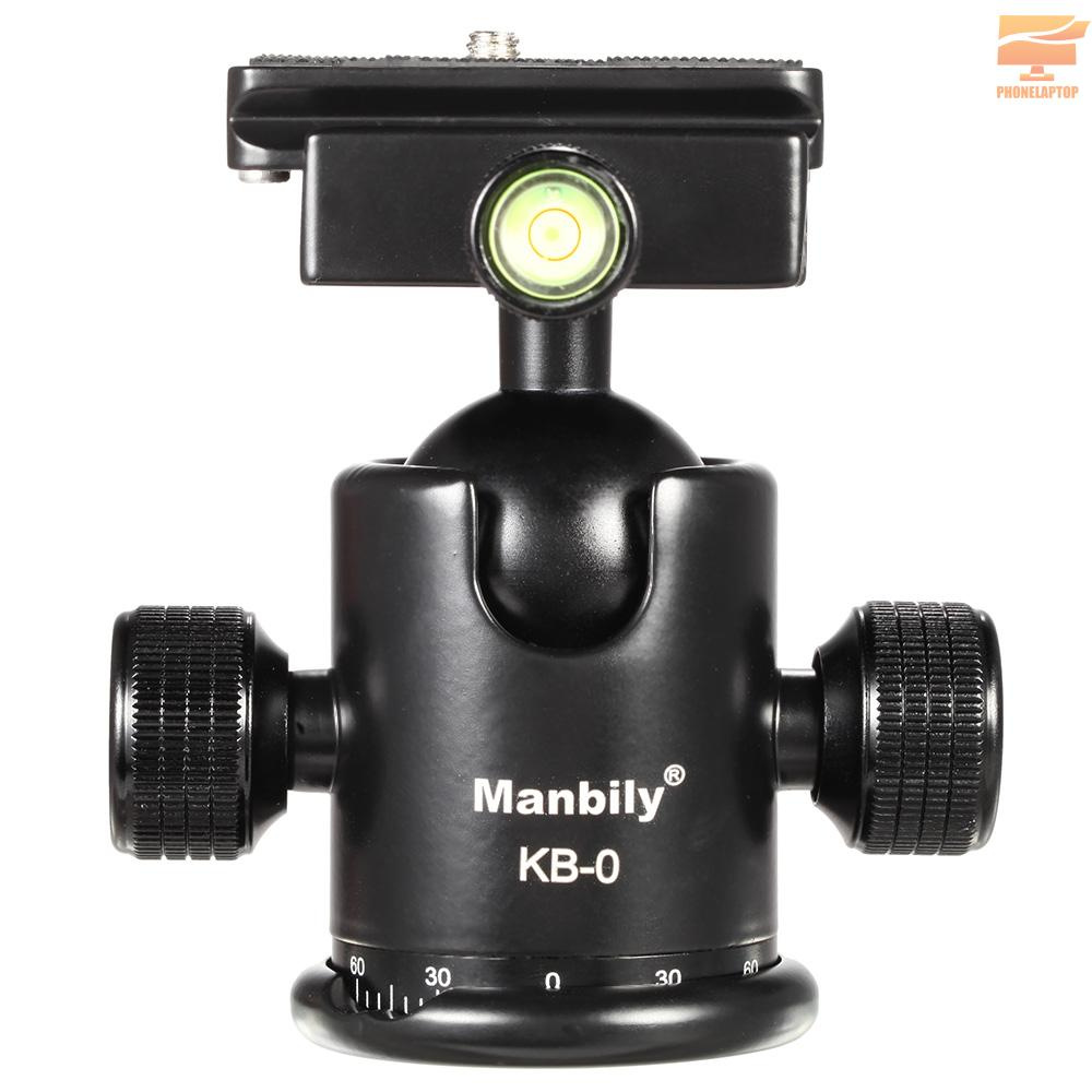 Đầu chân máy ảnh Lapt Manbily KB-0 chuyên nghiệp ray trượt 2 cấp độ chuyên nghiệp chịu tải tối đa 15kg