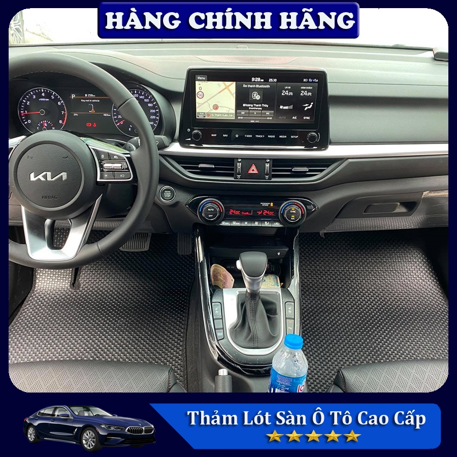 Thảm Lót Sàn Ô Tô KATA Cao Cấp Cho Xe Kia K3 (2022 - Nay) - Không mùi, Không ẩm mốc, Dễ dàng vệ sinh