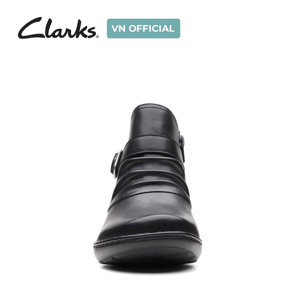 Bốt thời trang nữ CLARKS Cora Rouched màu đen