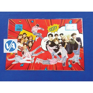 Bìa bao tập GOT7 - có nhiều mẫu Kpop (Bọc vở)