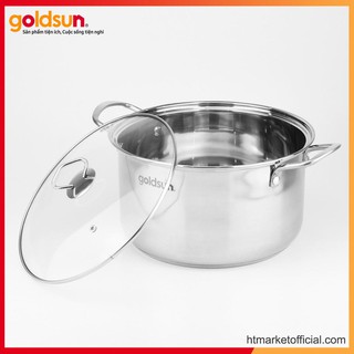Nồi inox goldsun ge45-1302sg 10l chính hãng - ht market official