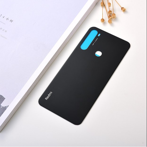 Nắp lưng Xiaomi Redmi Note 8 - Chất liệu kính Có quà tặng kèm