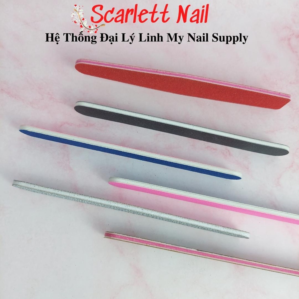 Dũa Móng Tự Nhiên Móng Gel Dũa Mỏng Tặng Cho Thợ Mới