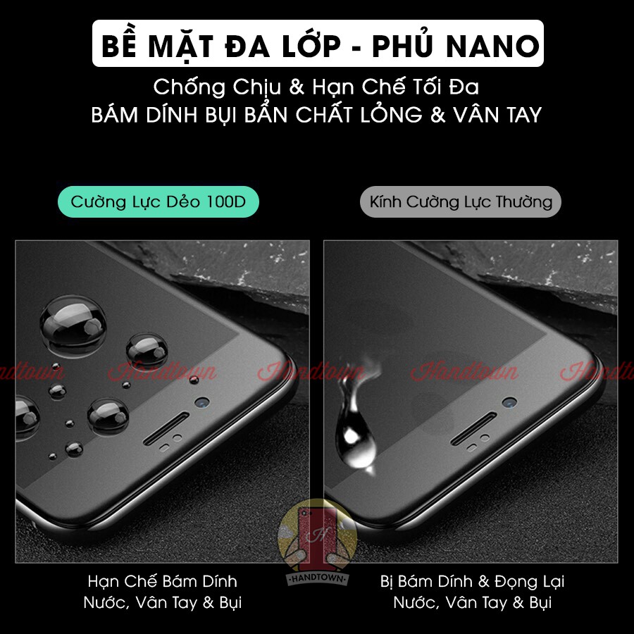 Kính Cường Lực Iphone 6 6S 7 8 6S plus 7 Plus X XS XR XS Max 11 11 Pro Max 12 12 Mini 12 Pro Max Ceramics Dẻo 100D