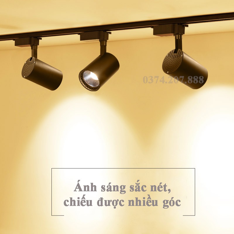 Đèn Rọi Ray COB 12W Giá Rẻ Sập Sàn LUX. Đèn Led Chiếu Sáng TC