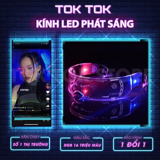 Kính phát sáng 3D kính đèn led pro màu sắc RGB