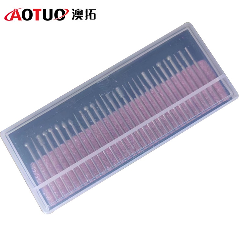 Hộp 30 Đầu mài kim cương ngọc bích AOTUO