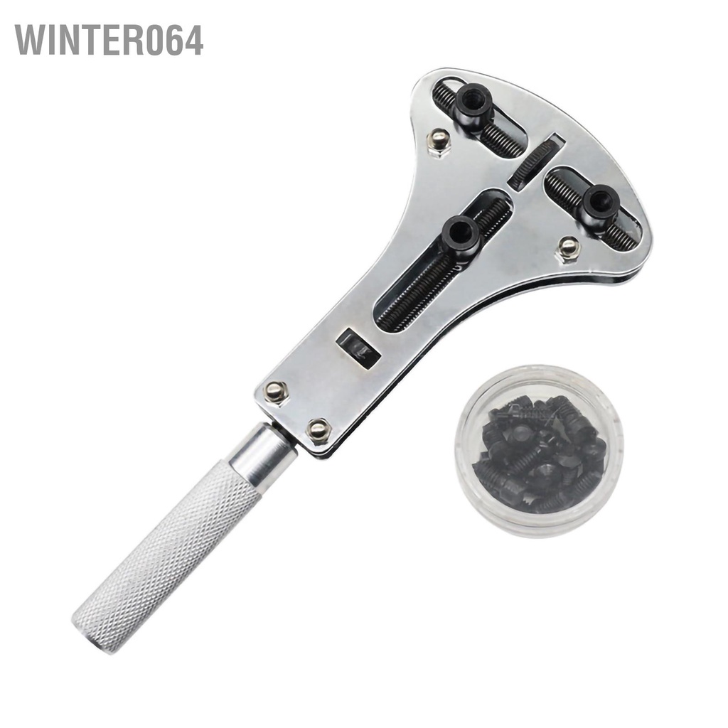 Winter064 Đồng hồ ba chân Nắp sau Mở đồng bằng hợp kim Công cụ mở sửa chữa